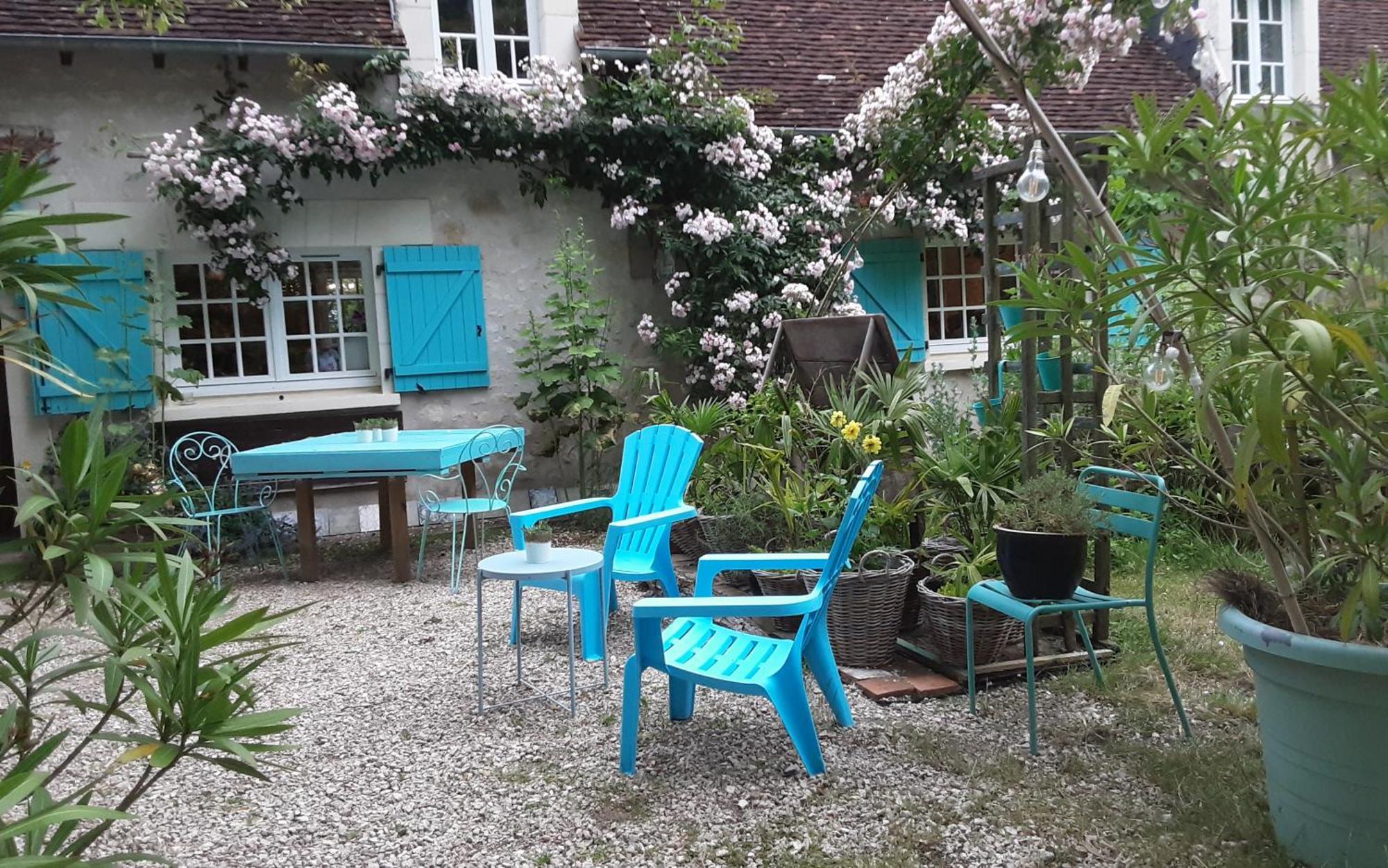 'La Menagerie' Bed & Breakfast Châteauvieux Exterior foto