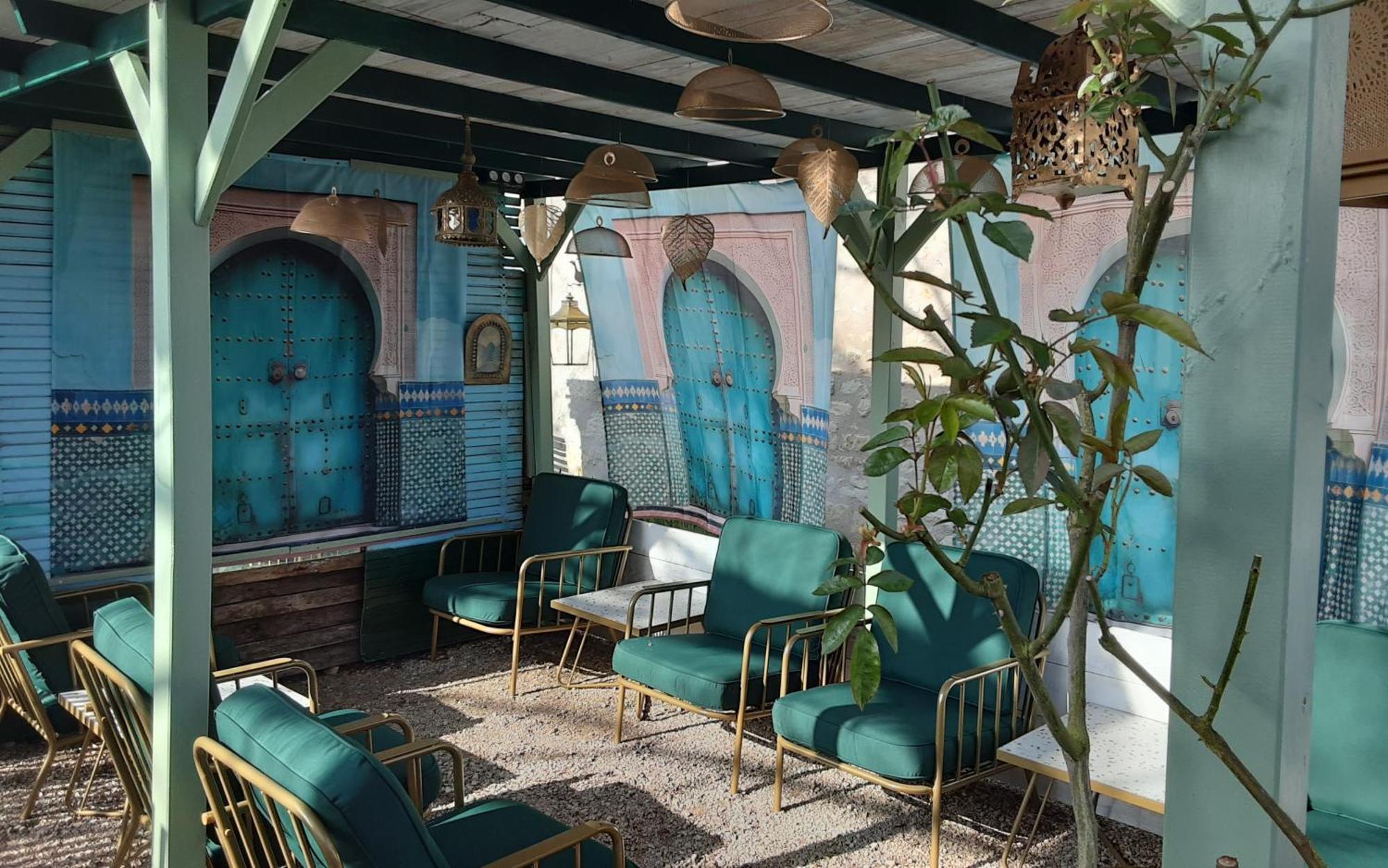 'La Menagerie' Bed & Breakfast Châteauvieux Exterior foto